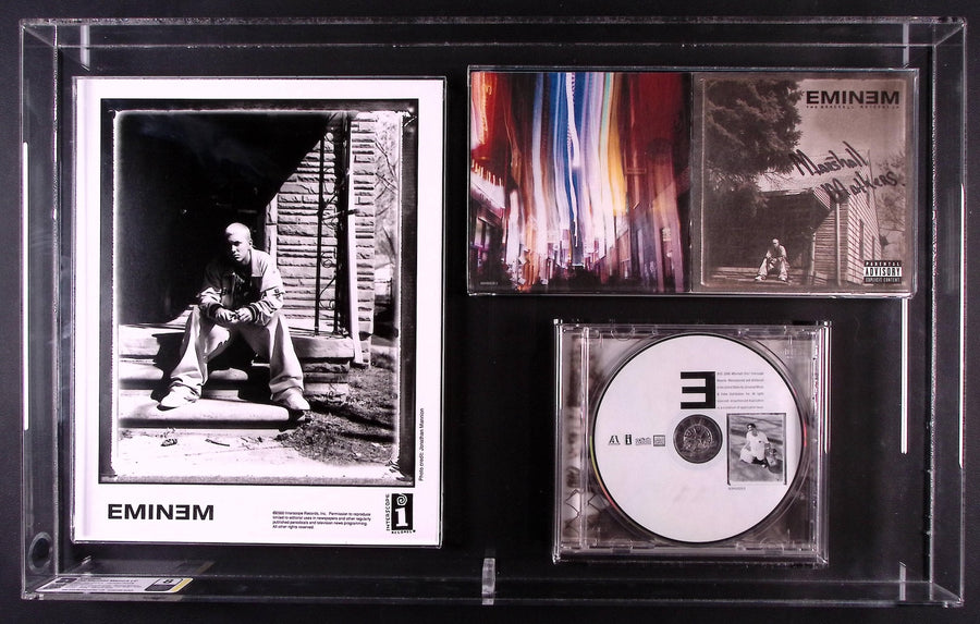 Eminem CD custom display in AMG case